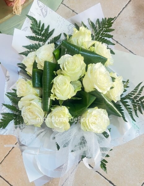 Bouquet rose bianche